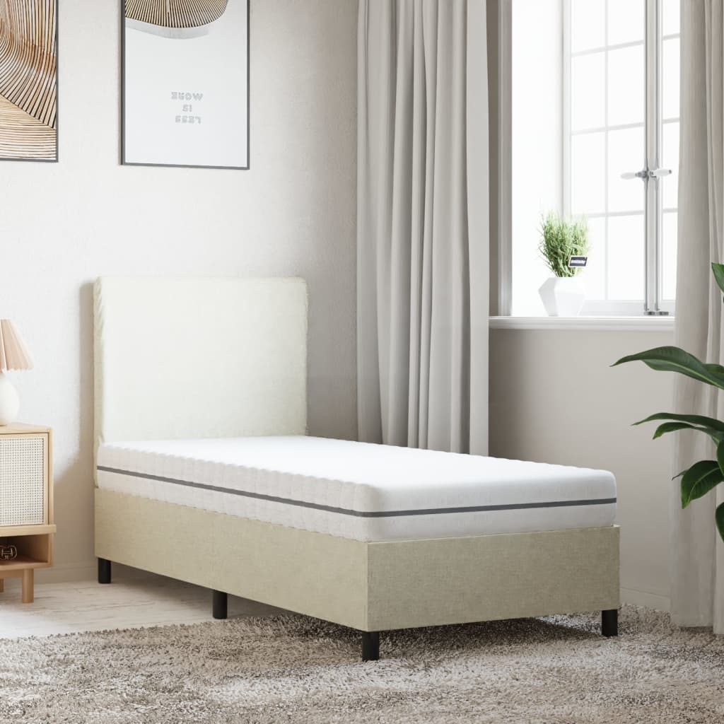 vidaXL Matelas en mousse moyennement doux 70x200 cm