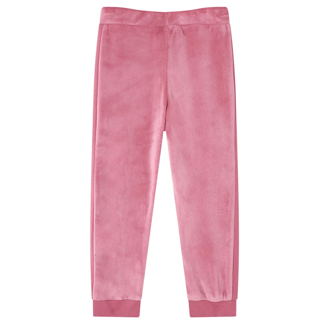 Pantalon de survêtement pour enfants framboise 92