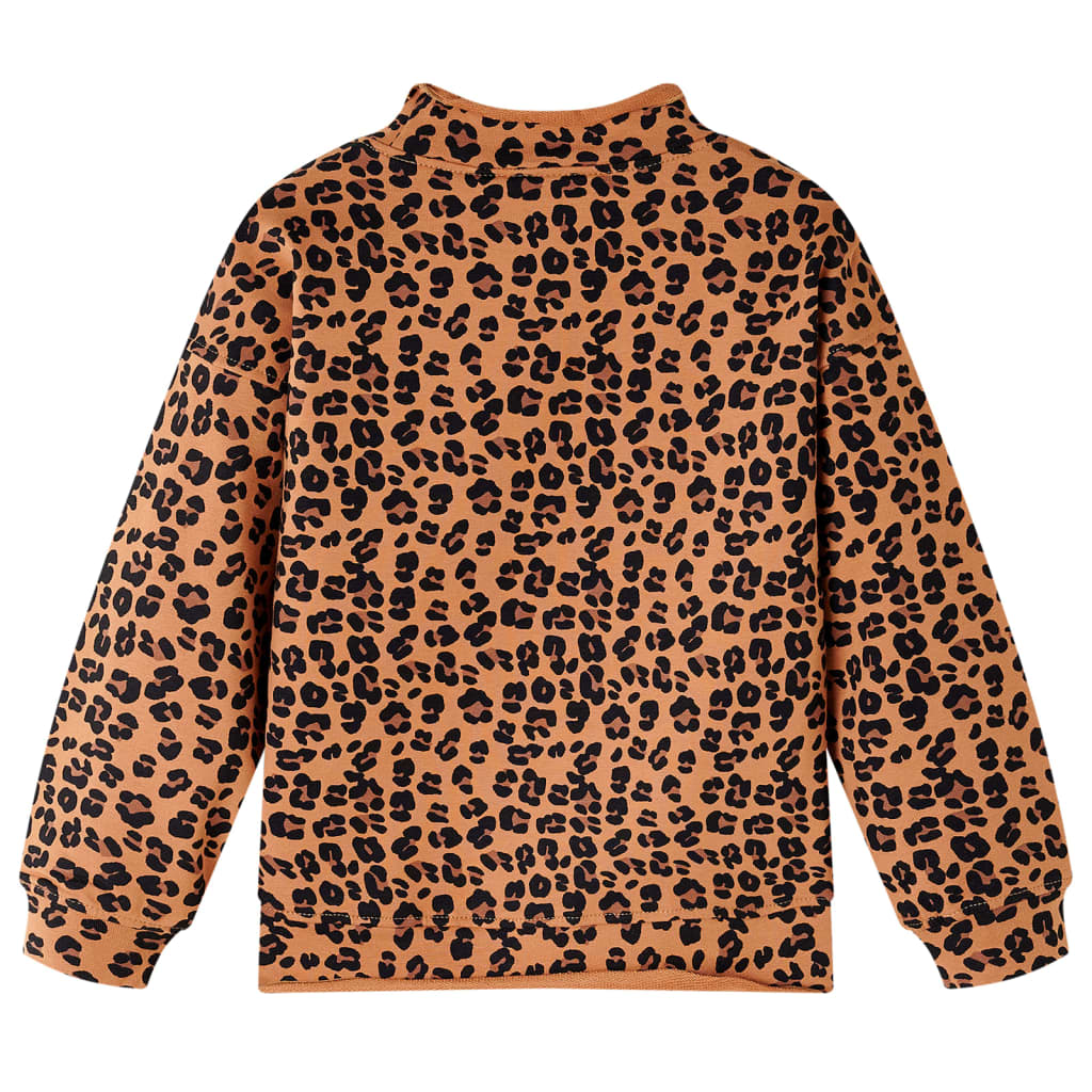 Sweatshirt pour enfants cognac clair 128