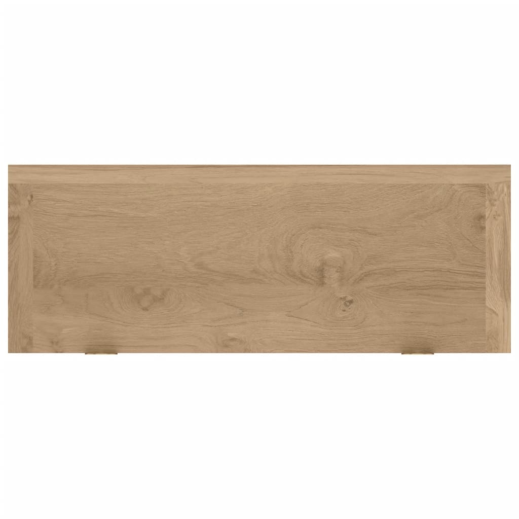 vidaXL Étagères murales 2 pcs 40x15x4 cm bois de teck massif