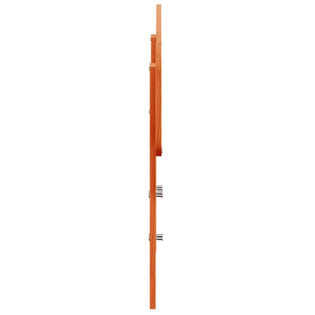 vidaXL Tête de lit cire marron 75 cm bois massif de pin