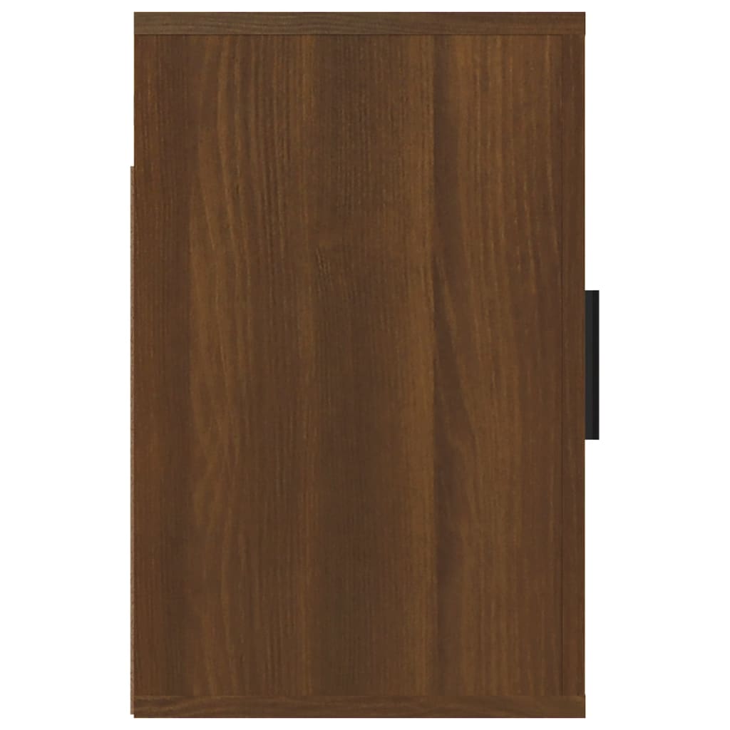 vidaXL Tables de chevet murales 2 pcs Chêne marron 50x30x47 cm