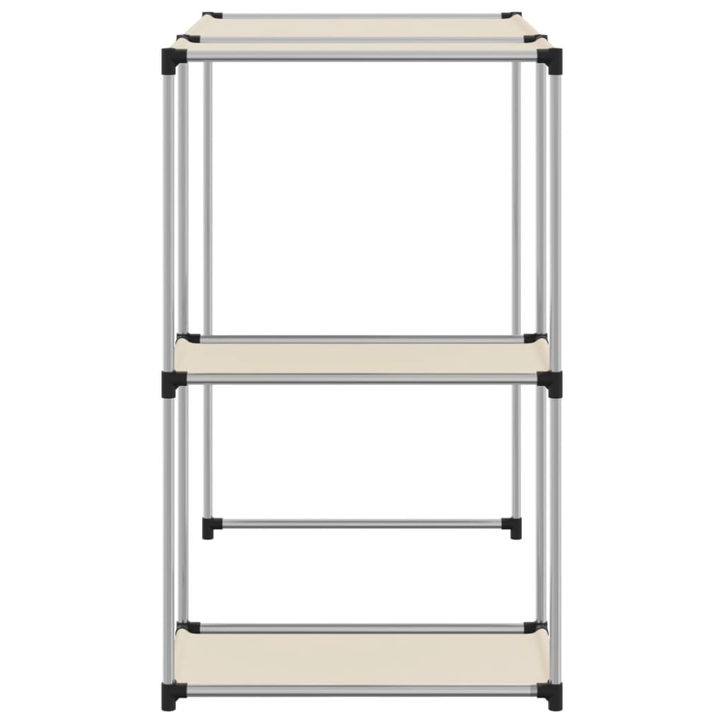 vidaXL Support de rangement sur la machine à laver Crème 87x55x90,5 cm