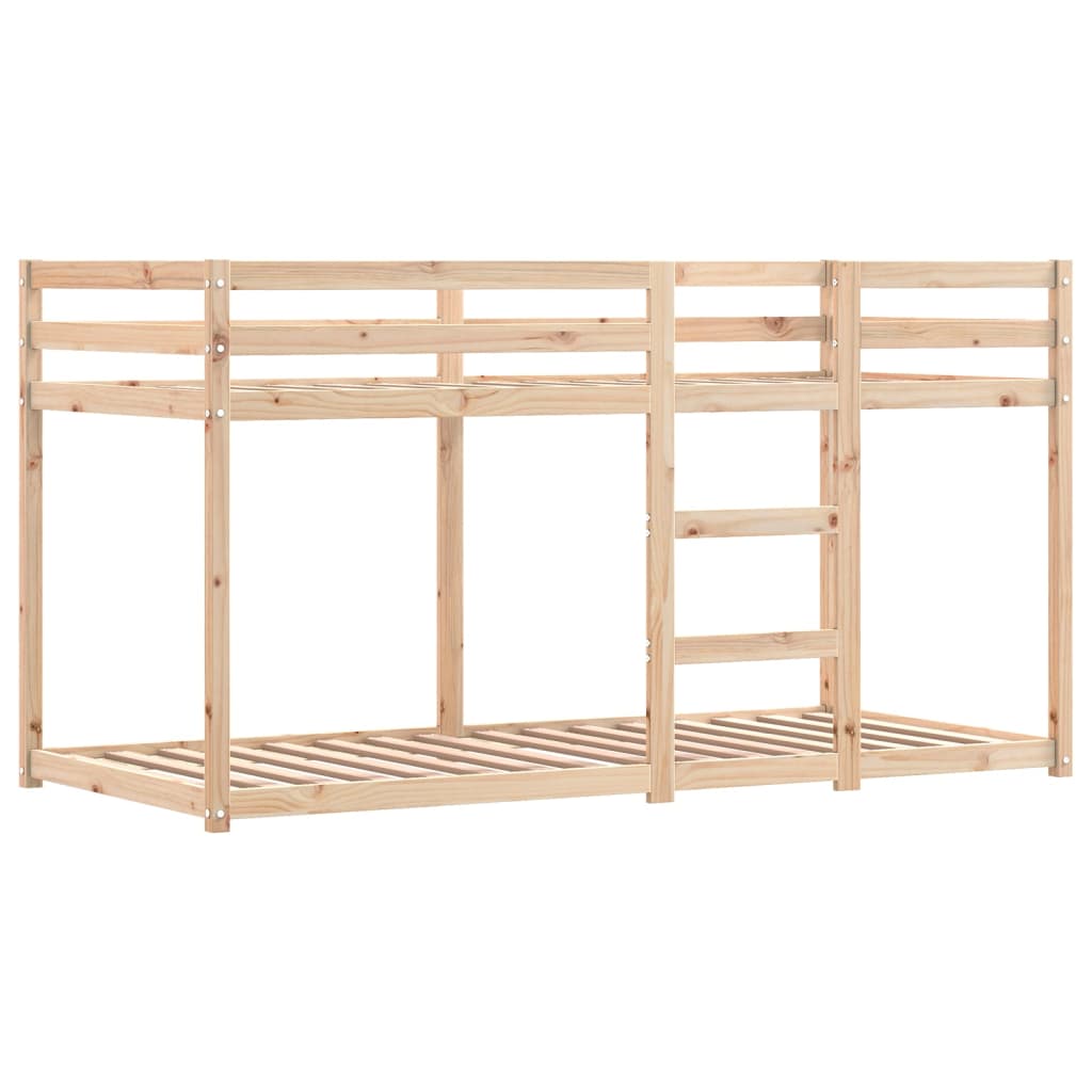 vidaXL Lit superposé sans matelas 90x200 cm bois de pin massif