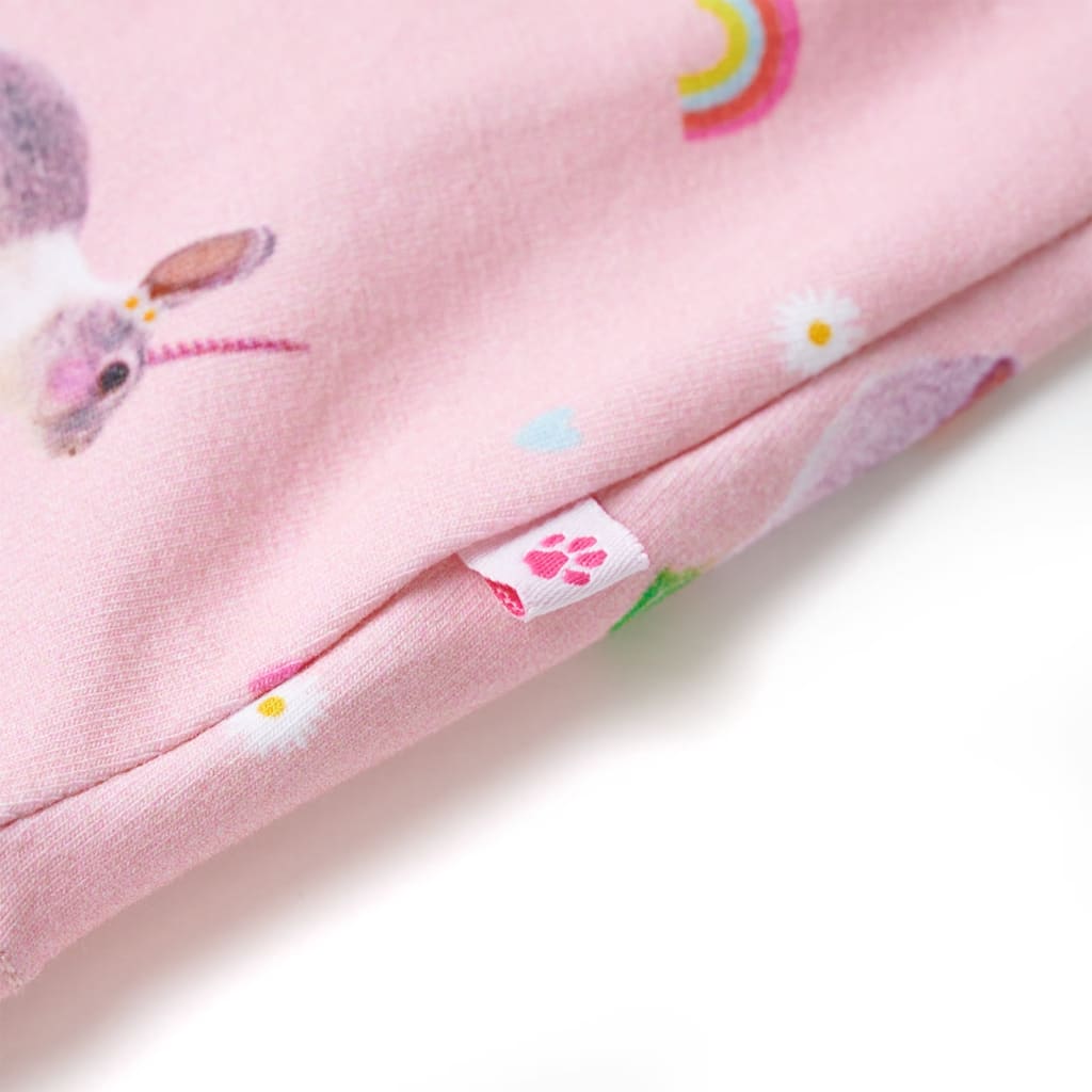 Robe pour enfants rose clair 116