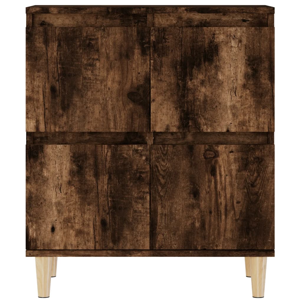 vidaXL Buffet Chêne fumé 60x35x70 cm Bois d'ingénierie