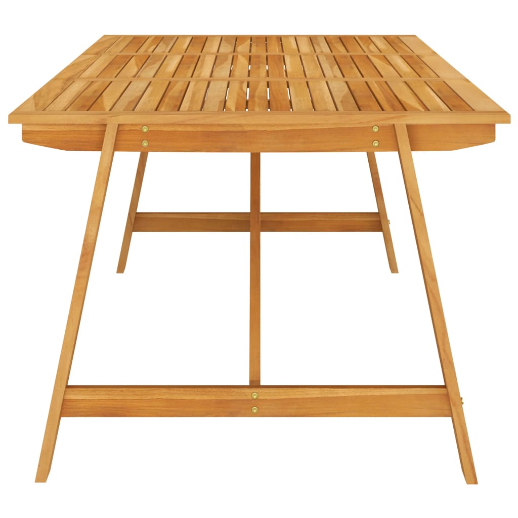 vidaXL Ensemble à manger de jardin 7 pcs Bois d'acacia solide