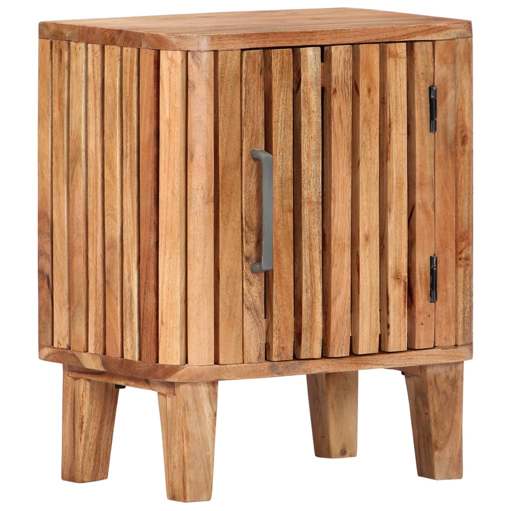 vidaXL Table de chevet 40 x 30 x 50 cm Bois d'acacia massif