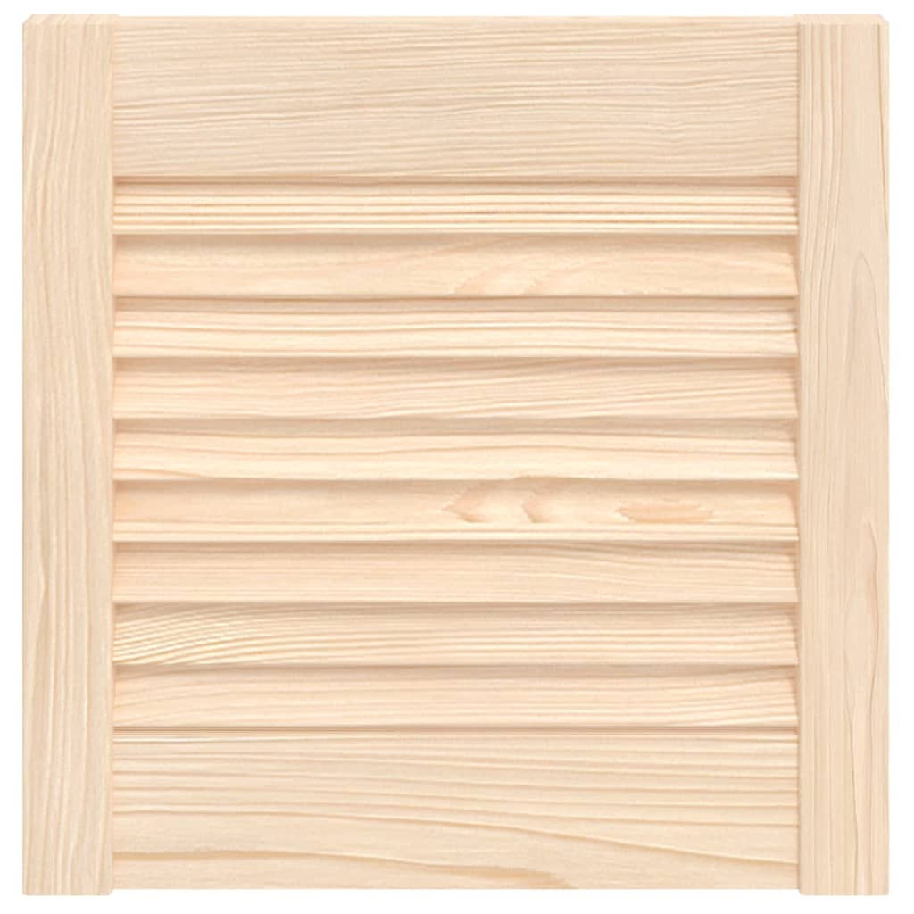 vidaXL Porte d'armoire à persiennes 39,5x39,4 cm bois de pin massif