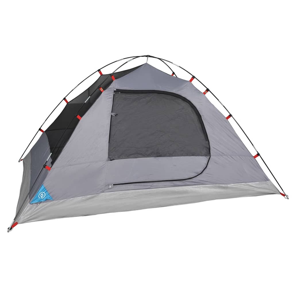 vidaXL Tente de camping à dôme 2 personnes bleu imperméable