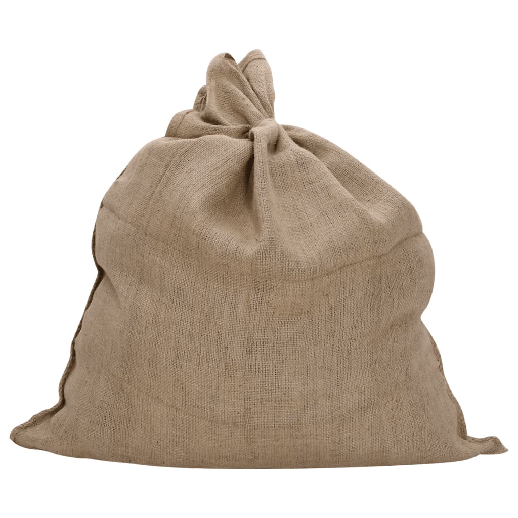 vidaXL Sacs en jute 10 pcs 100x110 cm 100 % jute 340 g/m²