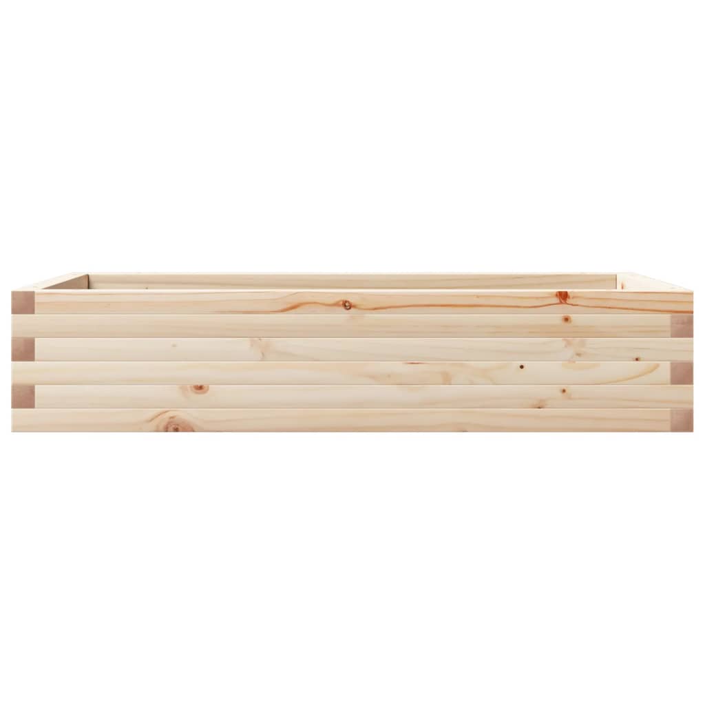 vidaXL Jardinière 110x60x23 cm bois de pin massif