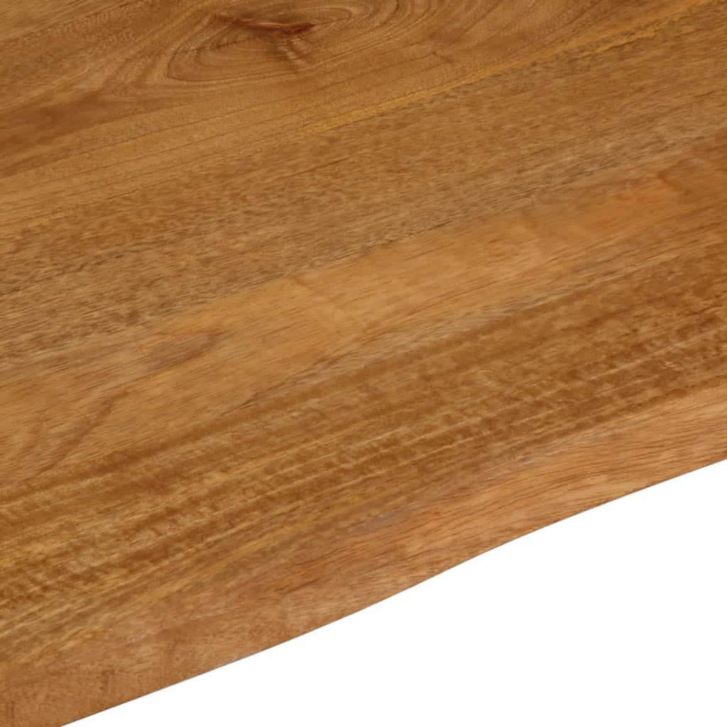 vidaXL Dessus de table à bord vivant 40x40x2,5 cm bois massif manguier