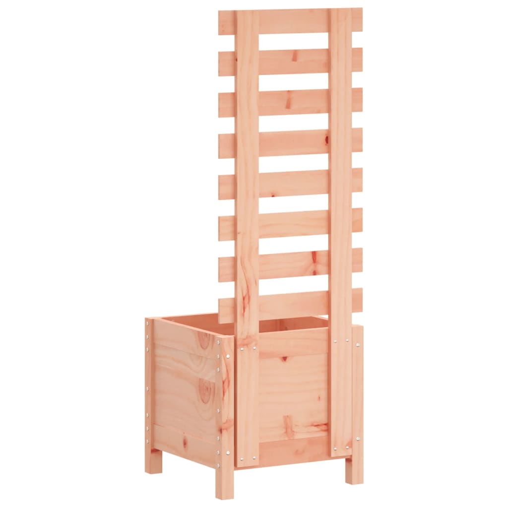 vidaXL Jardinière avec support 39x39,5x114 cm bois massif douglas