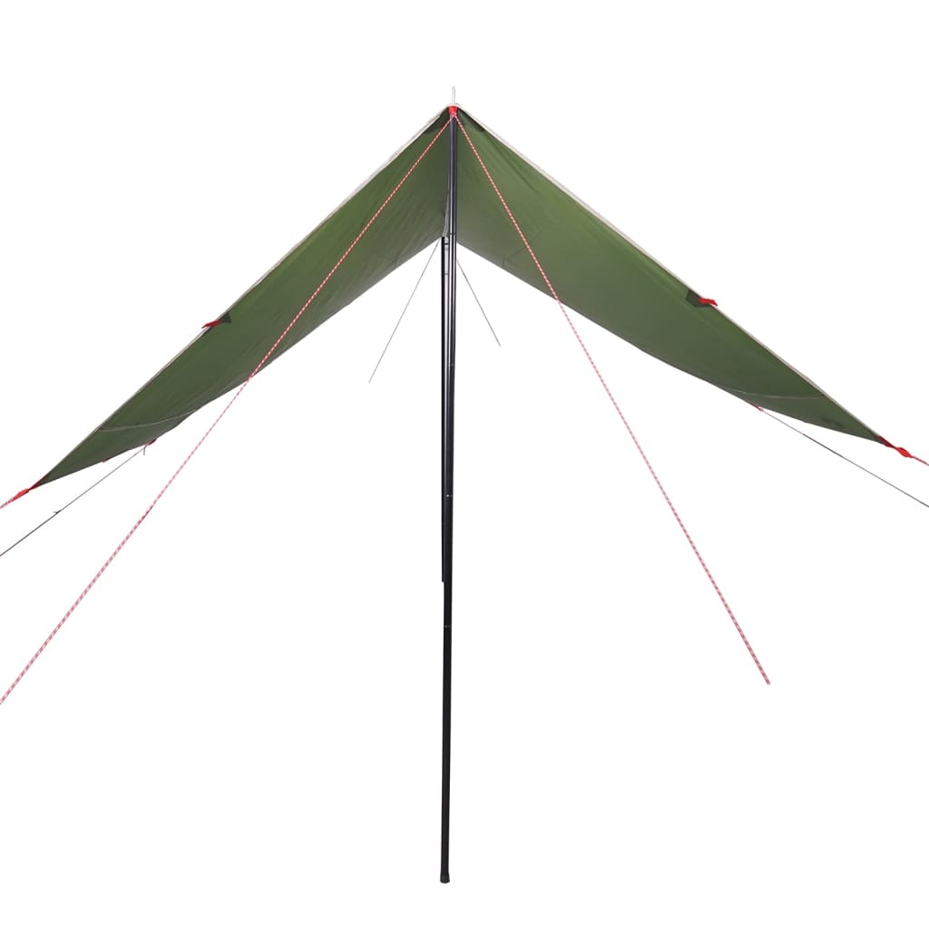 vidaXL Bâche de camping vert 430x380x210 cm imperméable