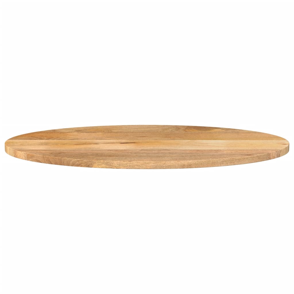 vidaXL Dessus de table 140x50x3,8 cm ovale bois massif de manguier