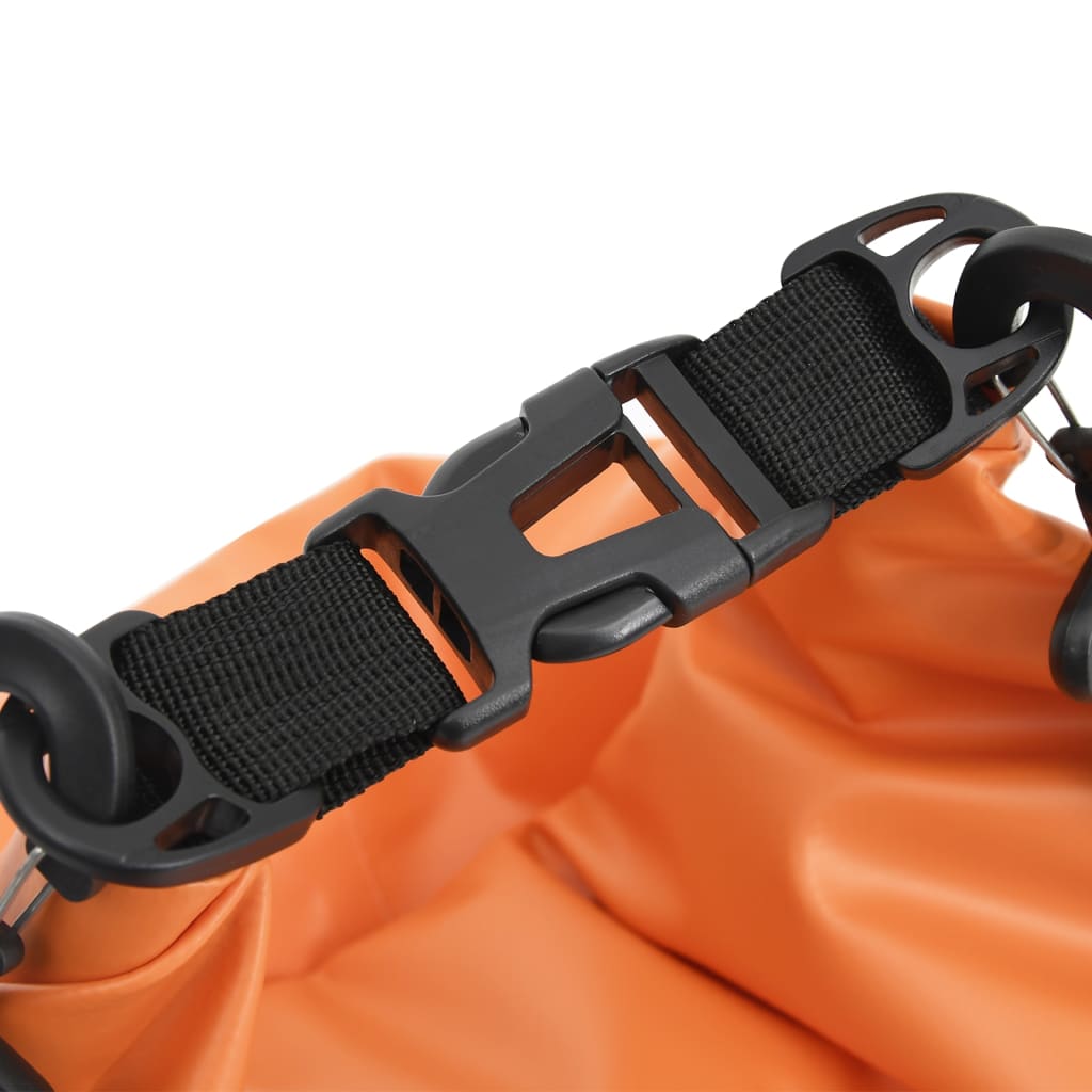 vidaXL Sac sec Orange 5 L PVC