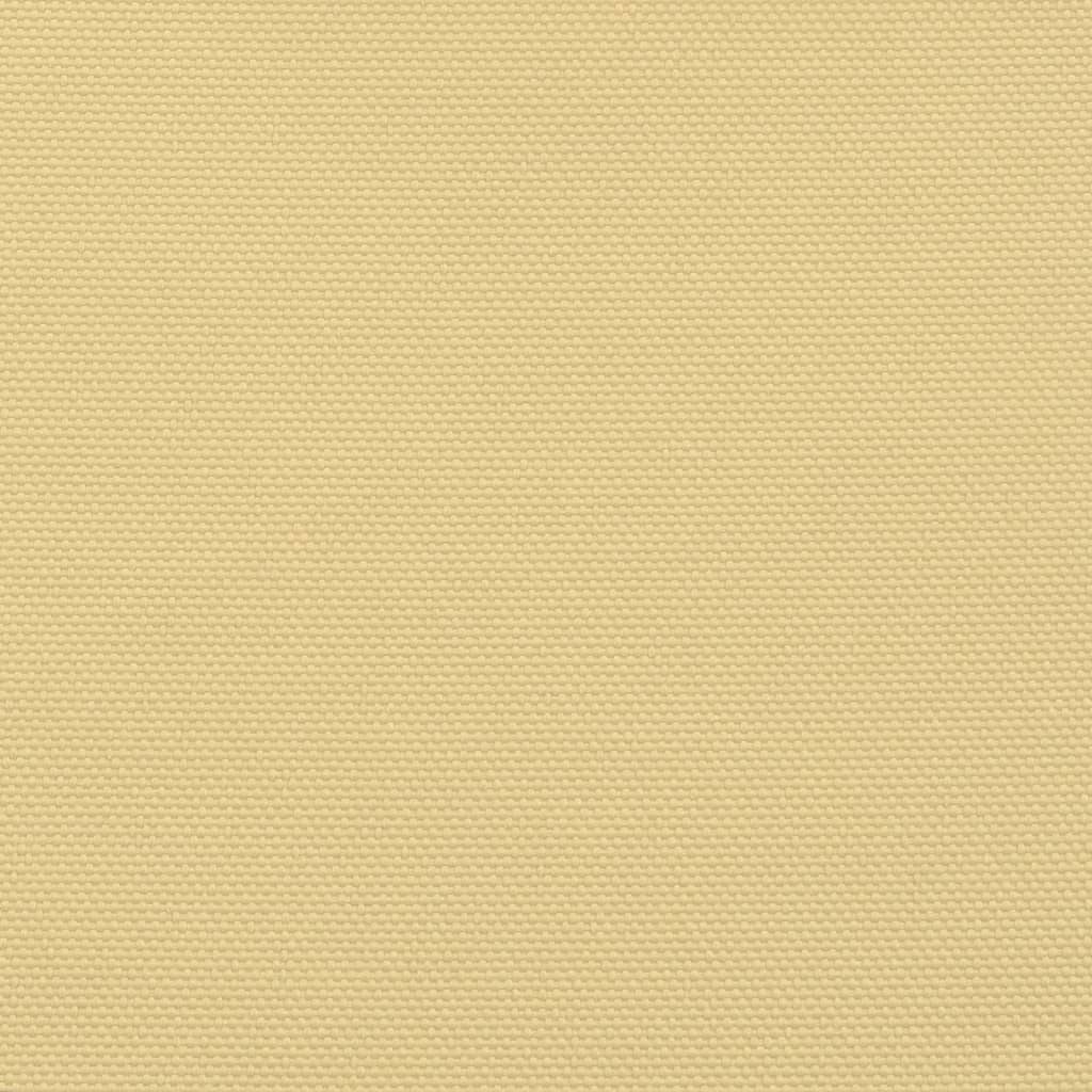 vidaXL Voile d'ombrage sable 4x2 m 100 % polyester oxford