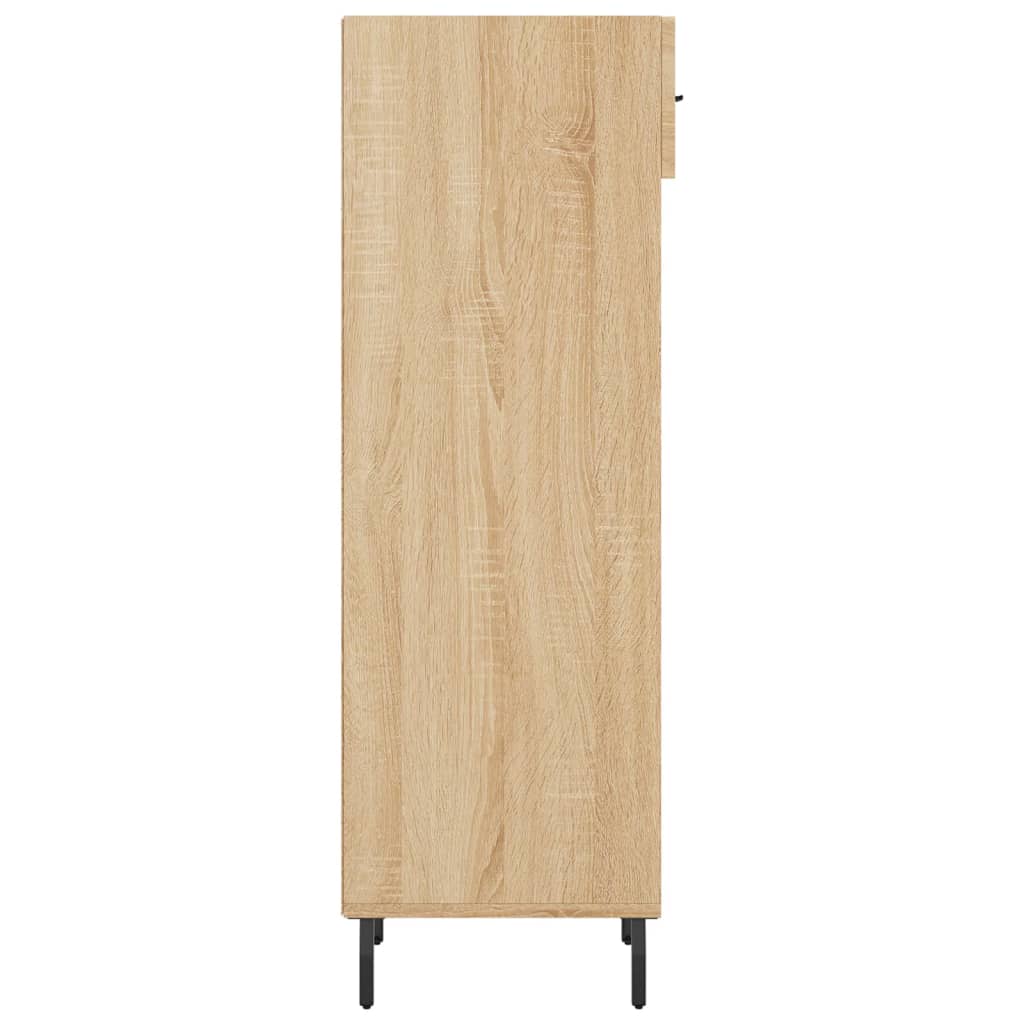 vidaXL Armoire à chaussures chêne sonoma 30x35x105cm bois d'ingénierie