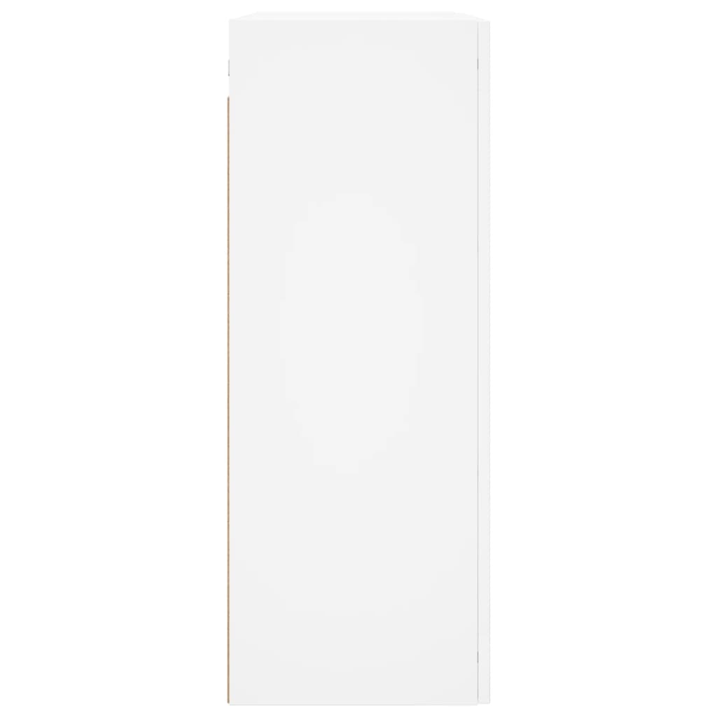 vidaXL Armoire murale blanc 69,5x34x90 cm