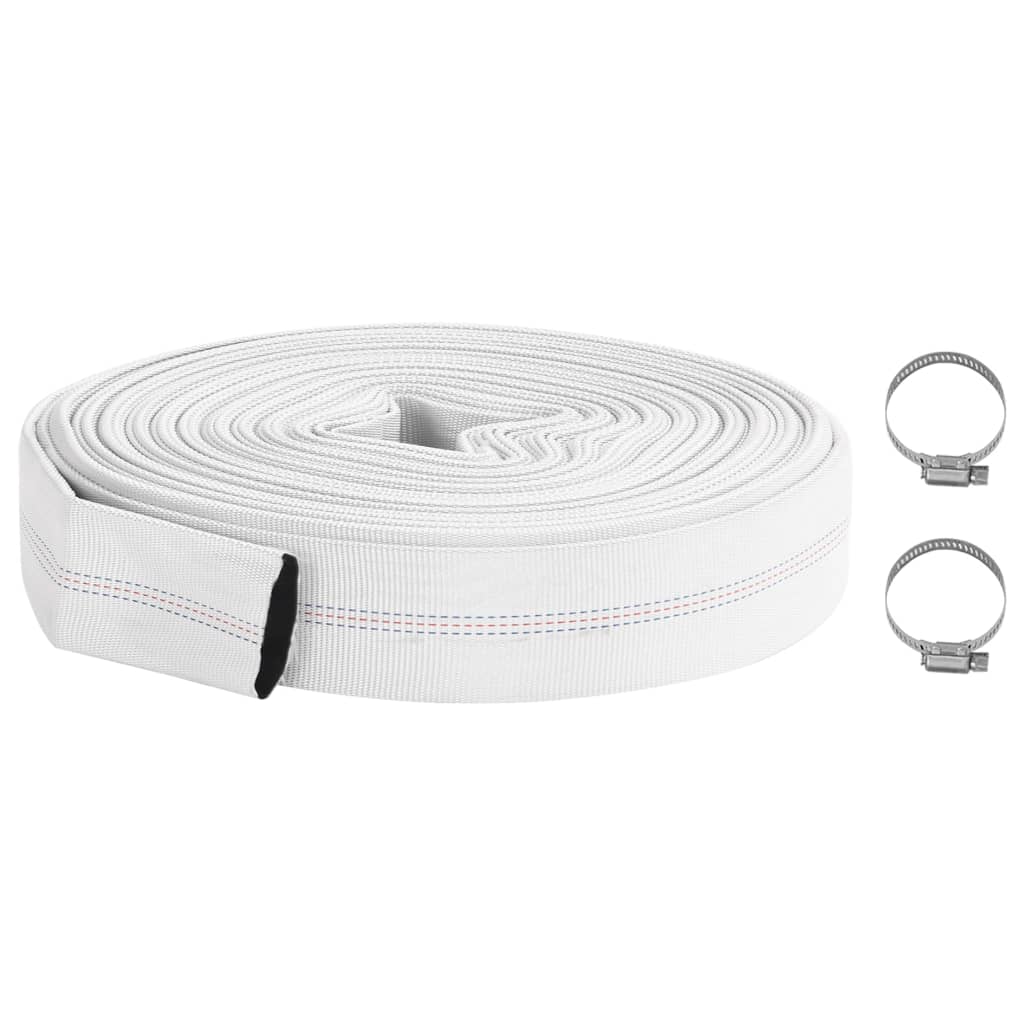 vidaXL Tuyau d'incendie 20 m 1" PVC