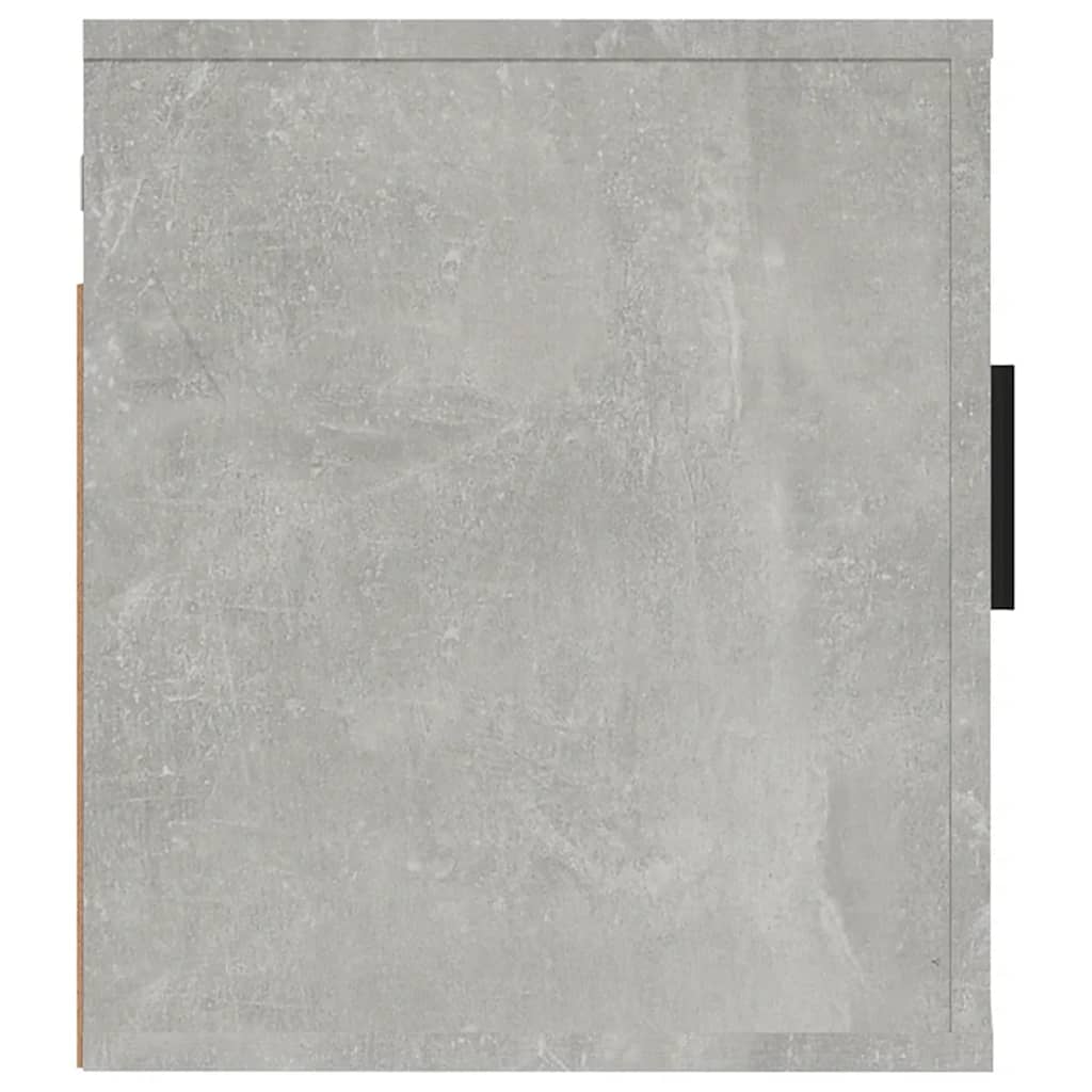 vidaXL Meubles TV muraux 2 pcs Gris béton 40x34,5x40 cm