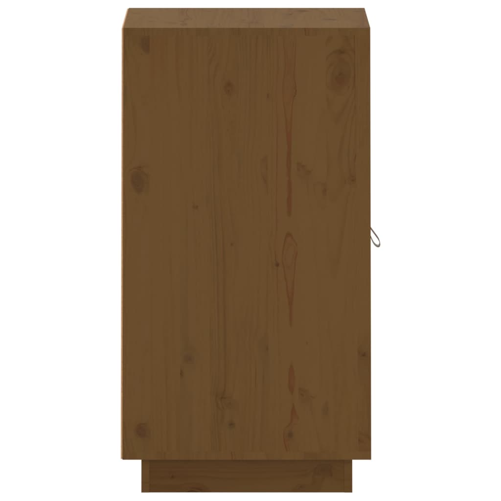 vidaXL Buffet Marron miel 34x40x75 cm Bois massif de pin