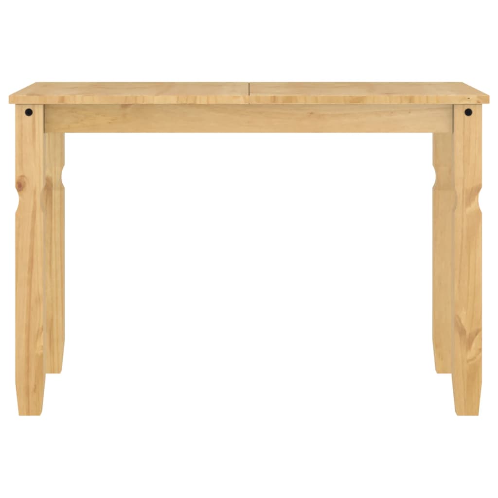 vidaXL Table à manger Corona 112x60x75 cm bois massif de pin