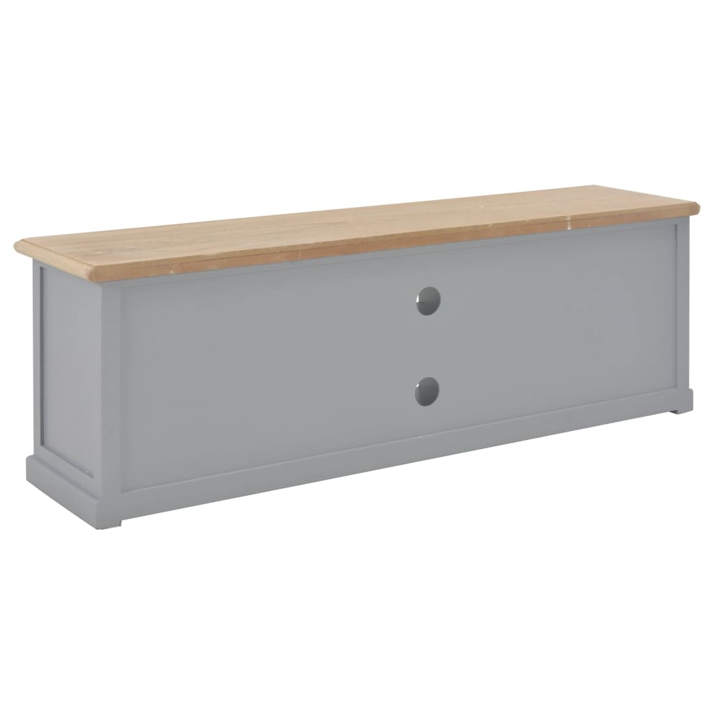 vidaXL Meuble TV Gris 120x30x40 cm Bois