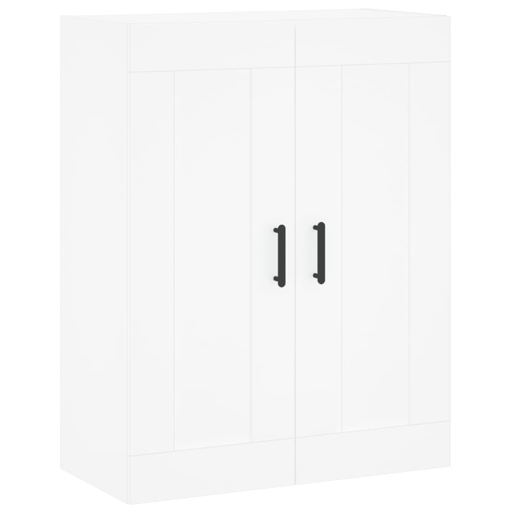 vidaXL Armoire murale blanc 69,5x34x90 cm bois d'ingénierie