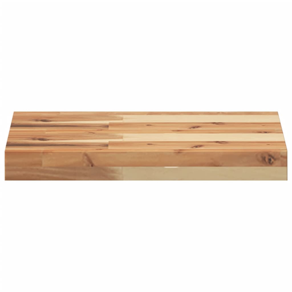 vidaXL Étagères flottantes 3 pcs 60x30x4 cm acacia massif à l'huile