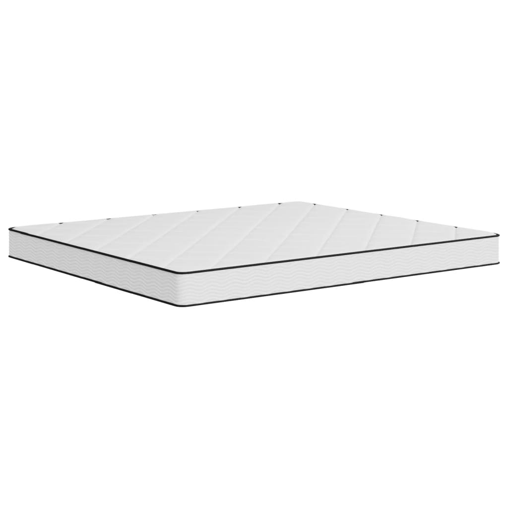 vidaXL Matelas en mousse moyennement doux 160x200 cm