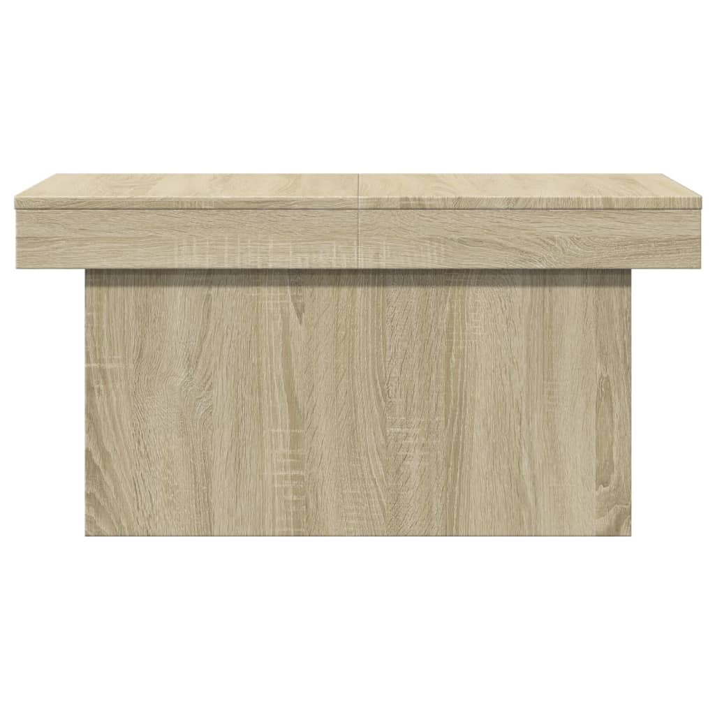 vidaXL Table basse chêne sonoma 100x55x40 cm bois d'ingénierie