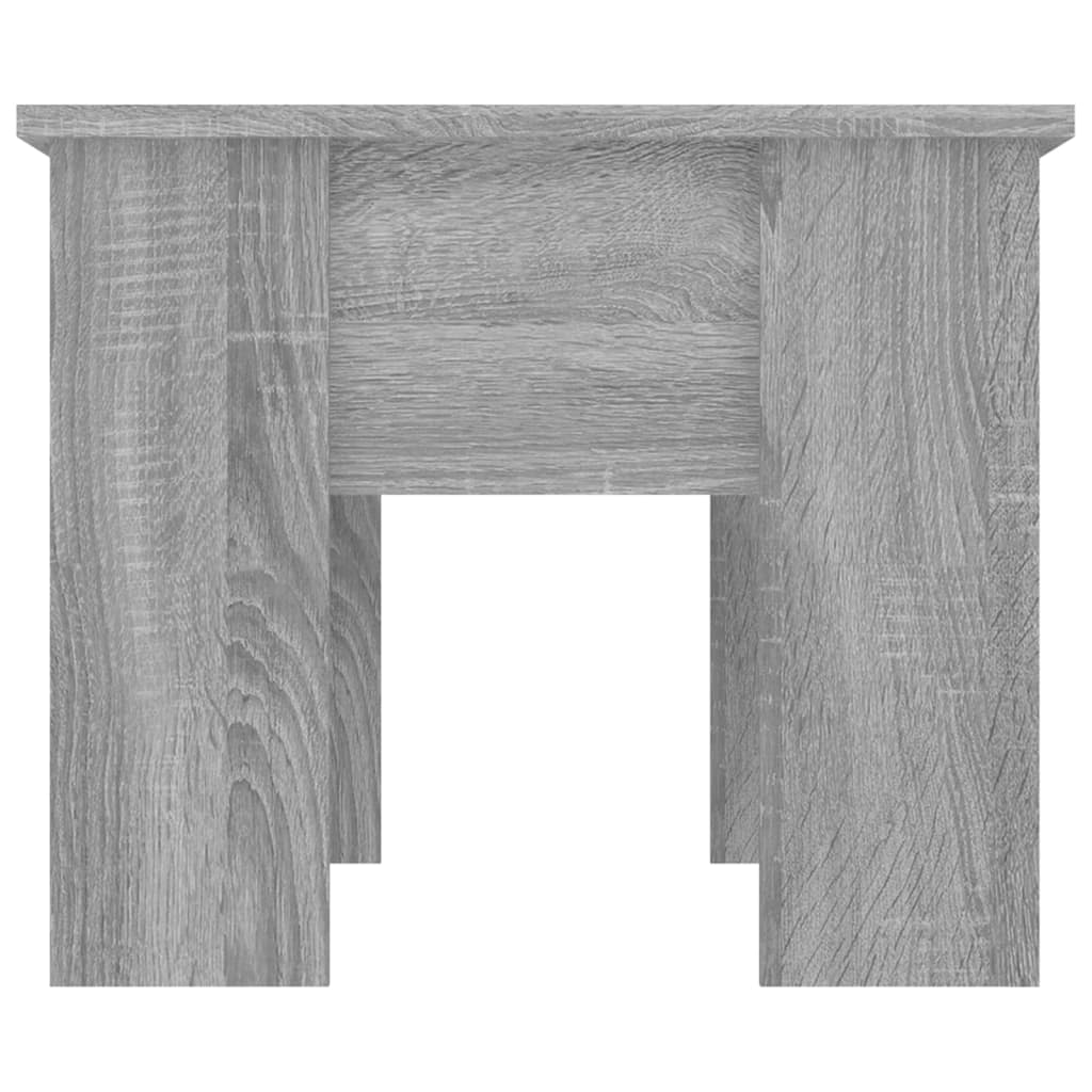 vidaXL Table basse Sonoma gris 79x49x41 cm Bois d'ingénierie