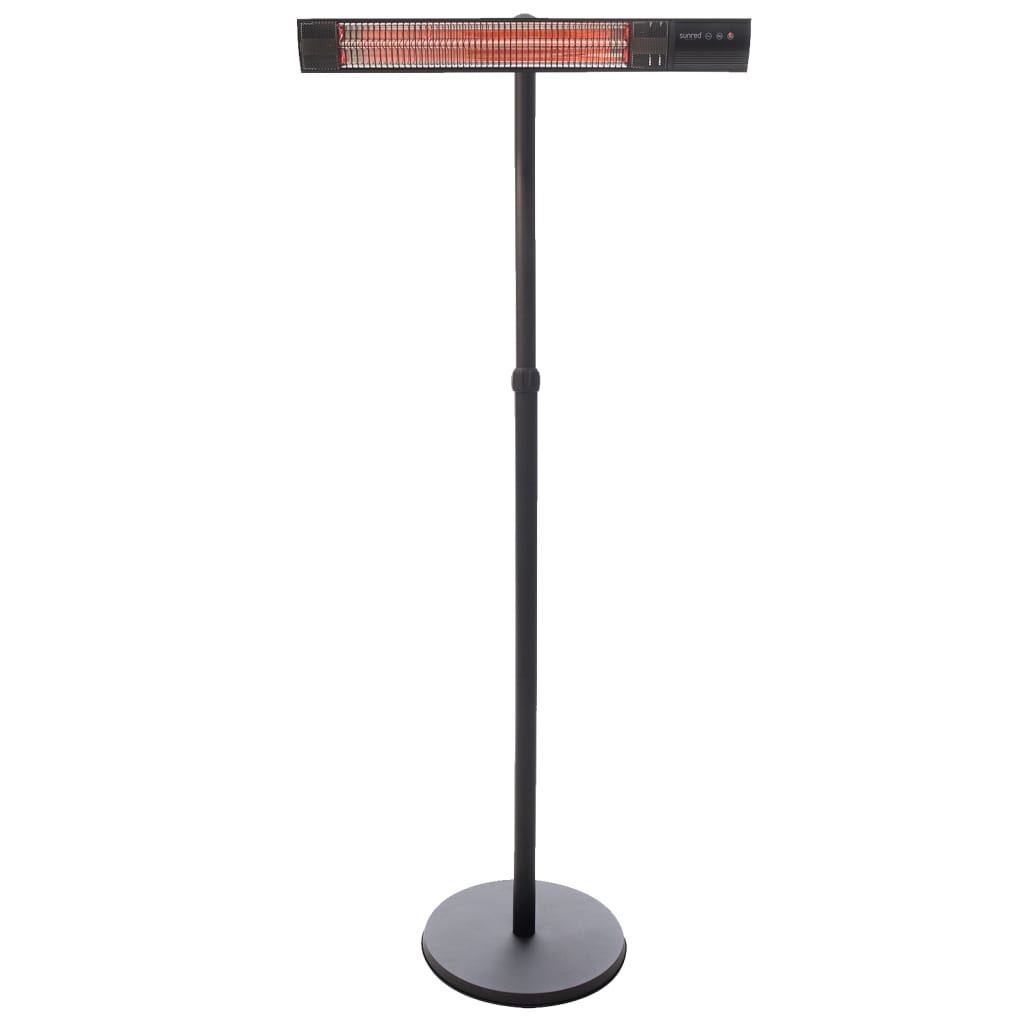 Sunred Chauffage sur pied Royal Diamond Dark 2500 W Noir