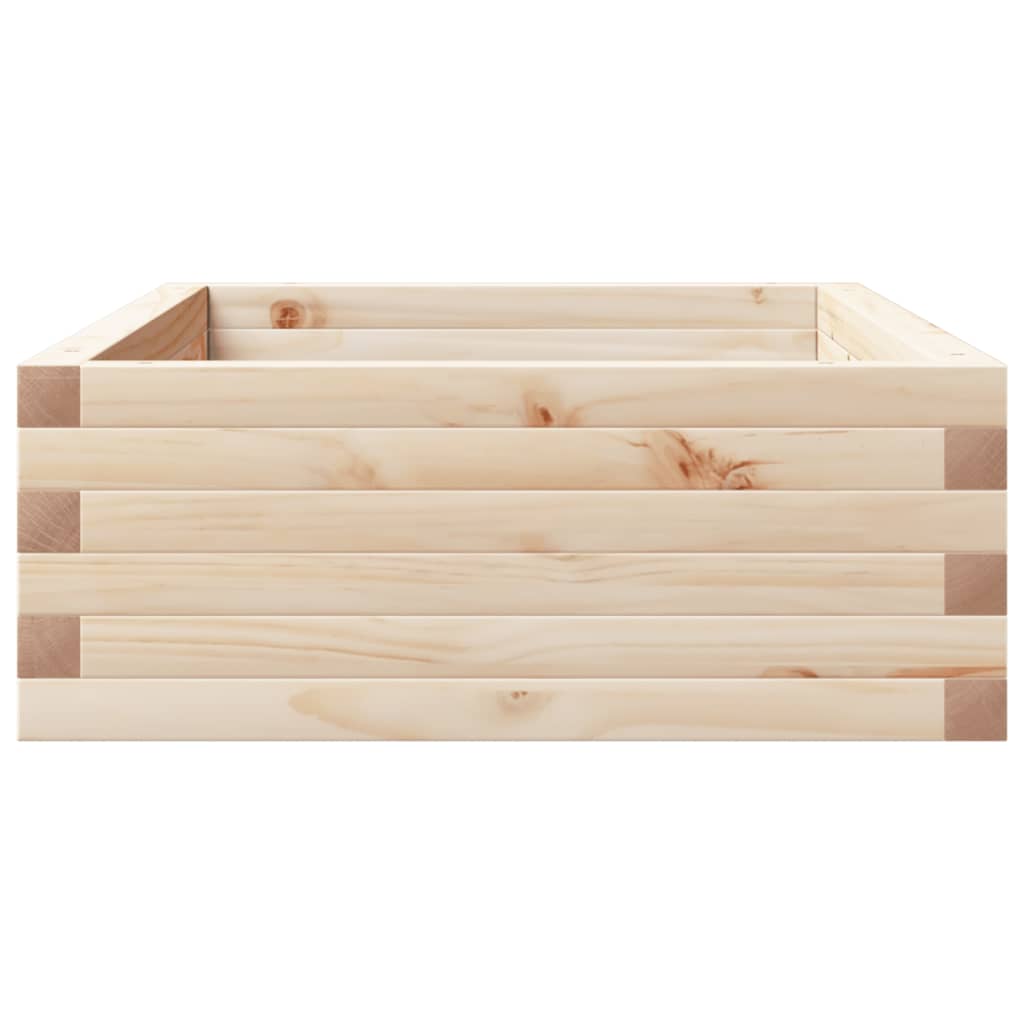 vidaXL Jardinière 110x60x23 cm bois de pin massif