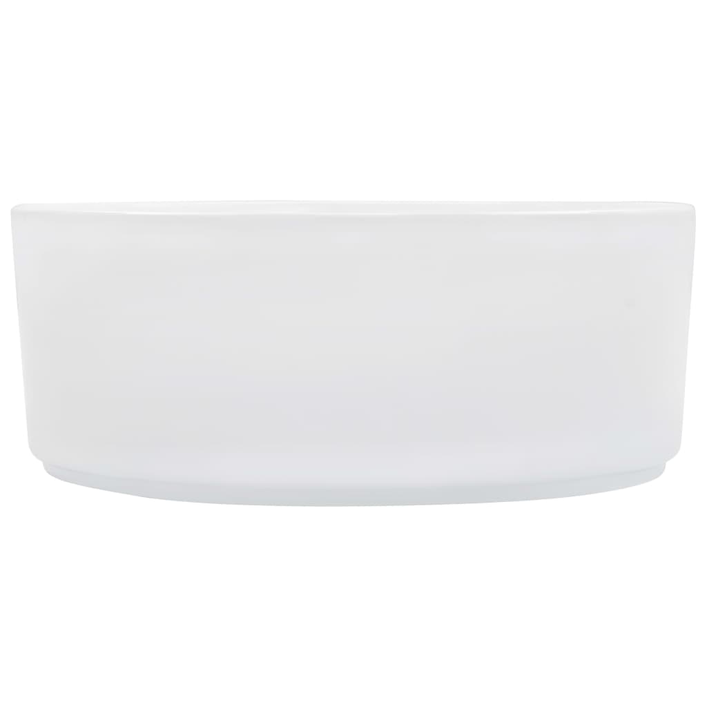 vidaXL Lavabo 36x14 cm Céramique Blanc