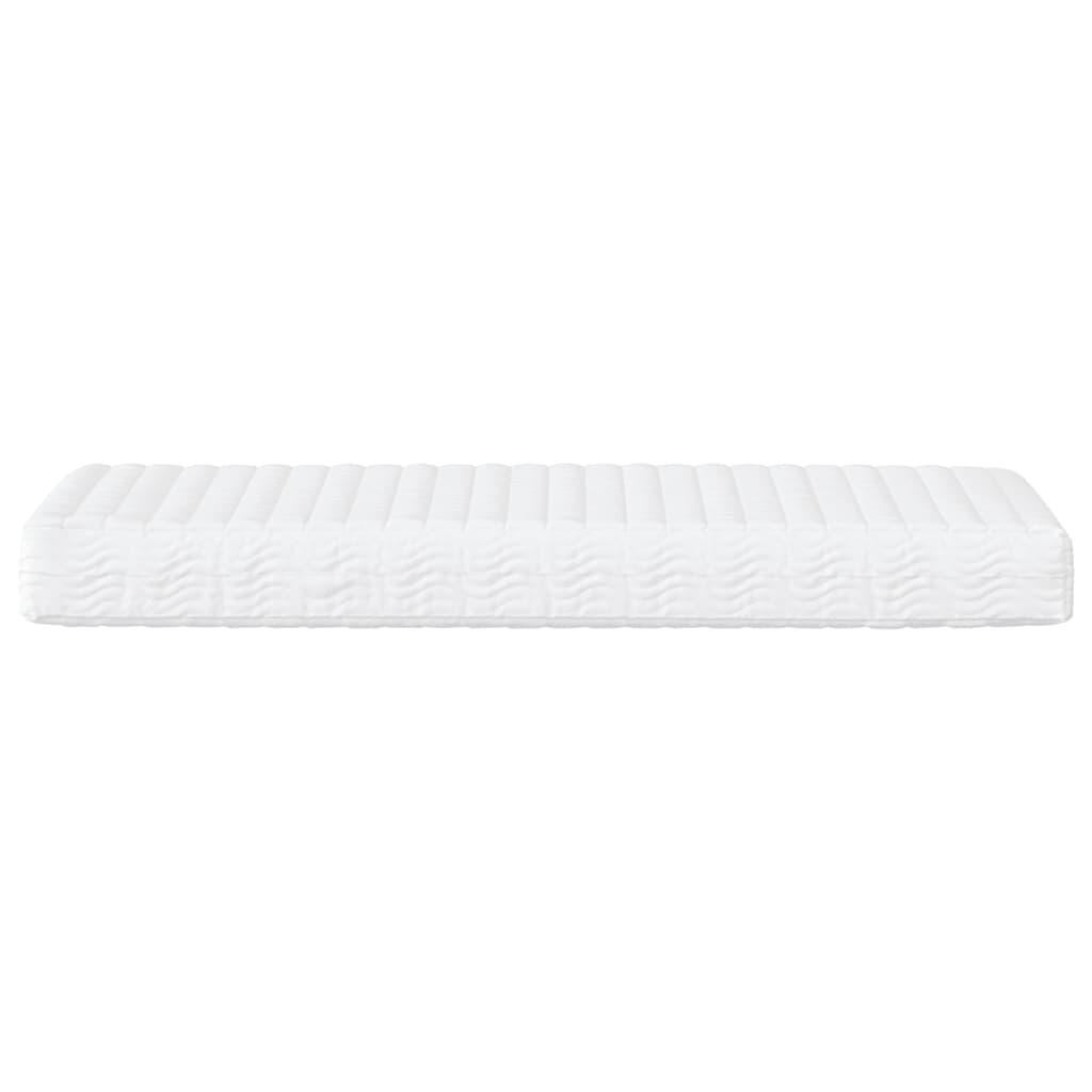 vidaXL Lit de jour avec matelas gris foncé 100x200 cm tissu