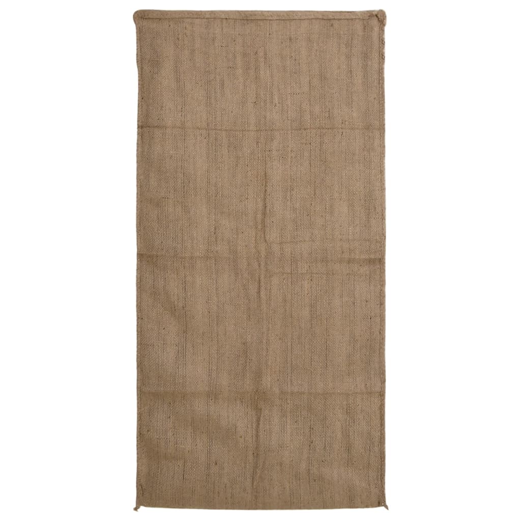 vidaXL Sacs en jute 10 pcs 65x135 cm 100 % jute 340 g/m²