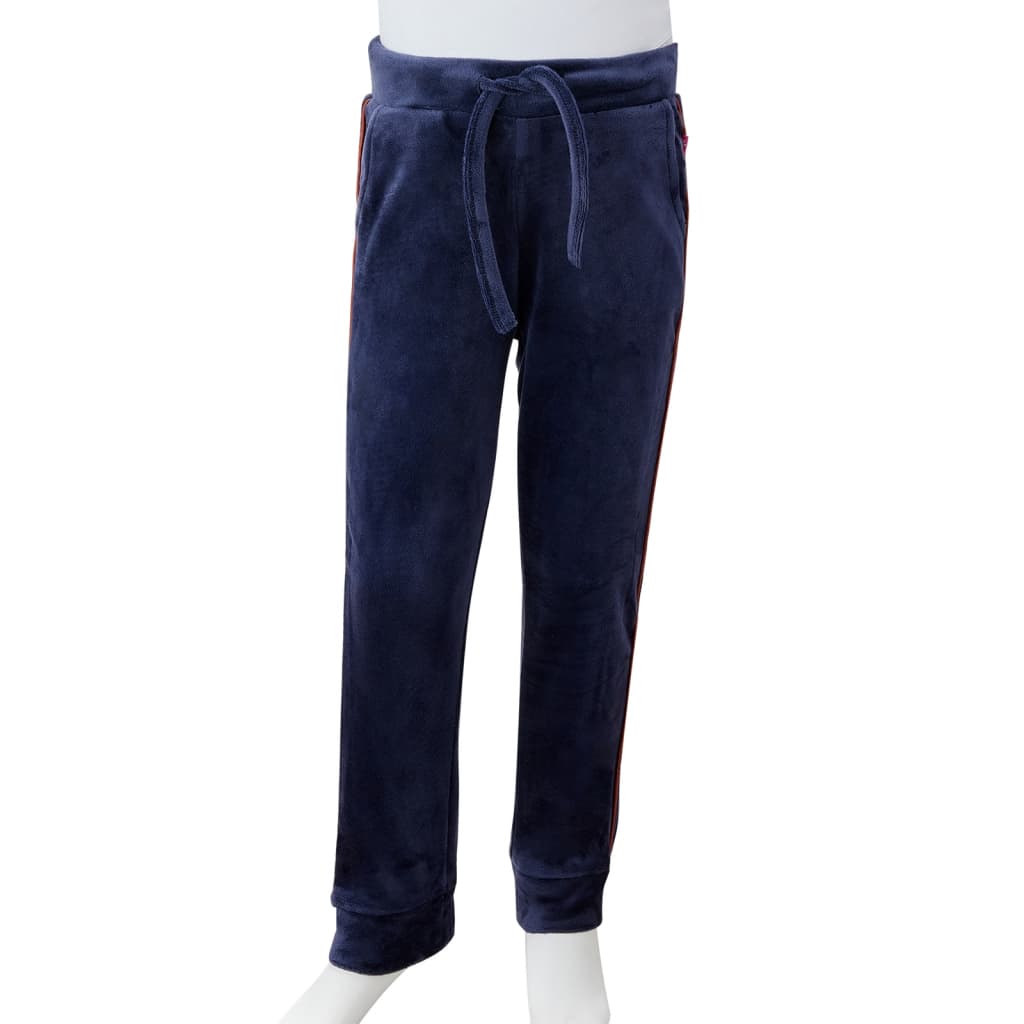 Pantalon de survêtement pour enfants bleu marine 116