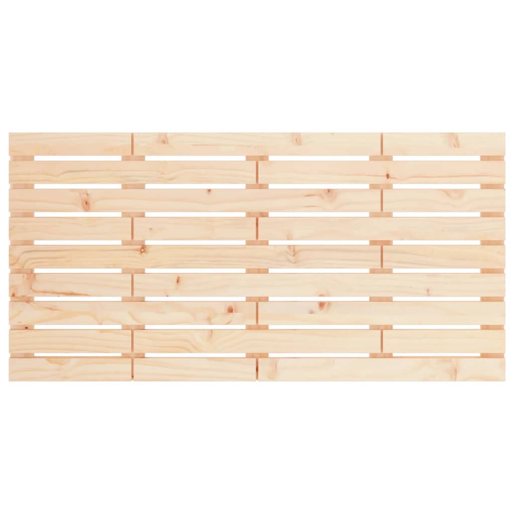 vidaXL Tête de lit murale 156x3x63 cm Bois massif de pin