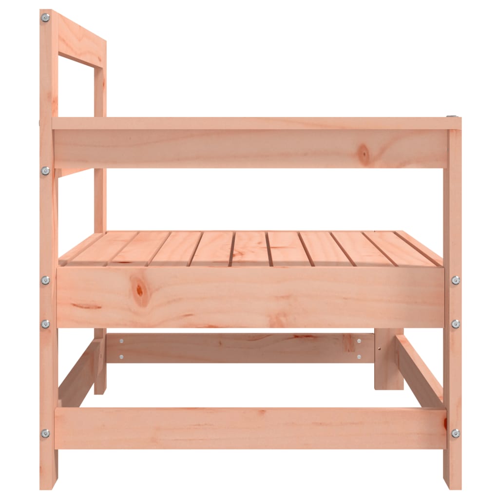 vidaXL Canapé d'angle de jardin bois massif douglas