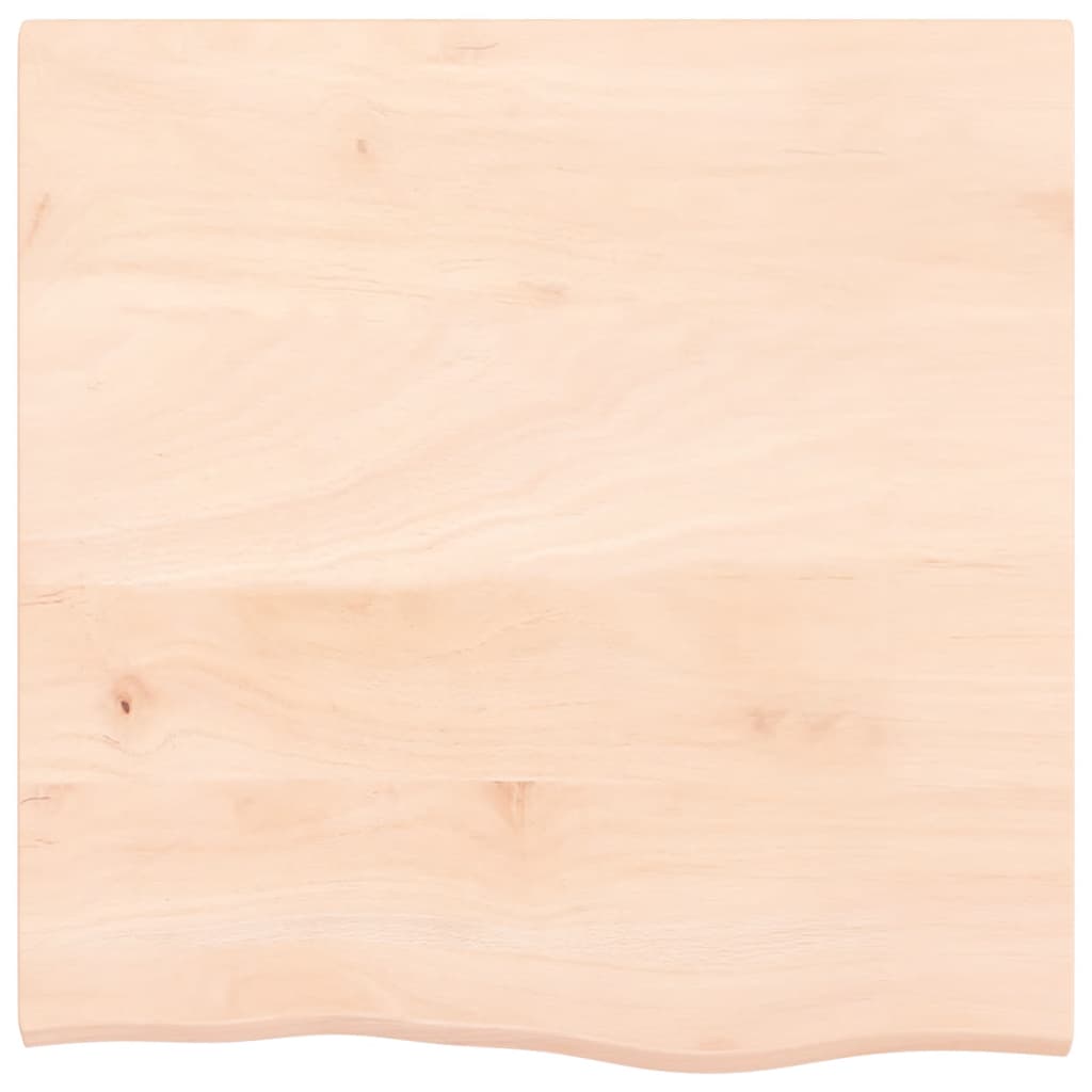 vidaXL Étagère murale 60x60x2 cm bois de chêne massif non traité