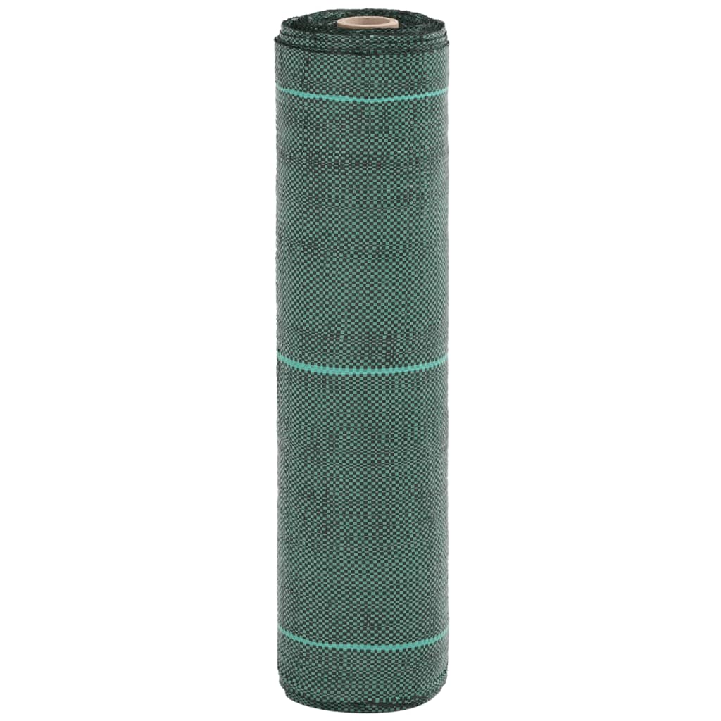 vidaXL Membrane anti-mauvaises herbes vert 0,5x100 m PP