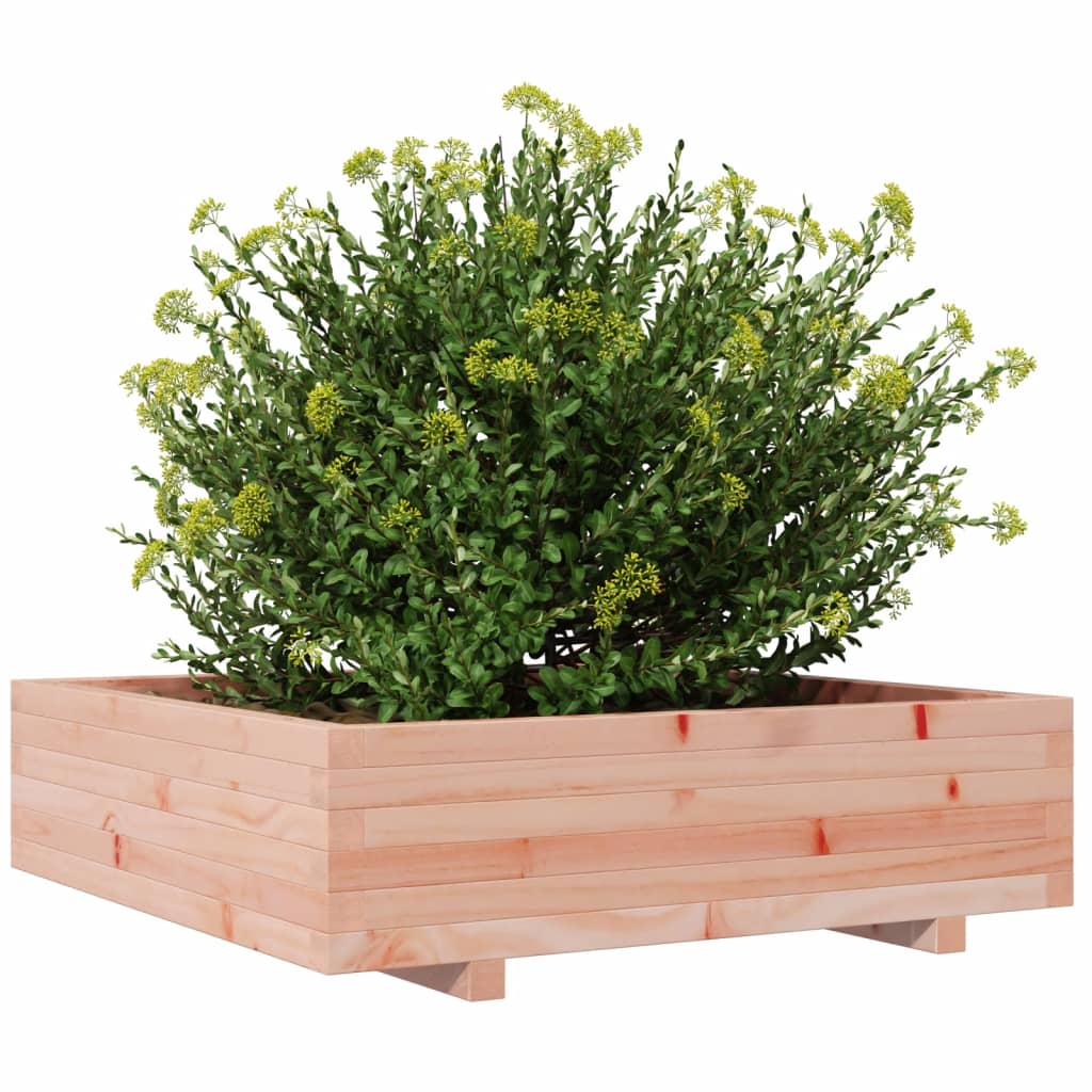 vidaXL Jardinière 90x90x26,5 cm bois massif douglas