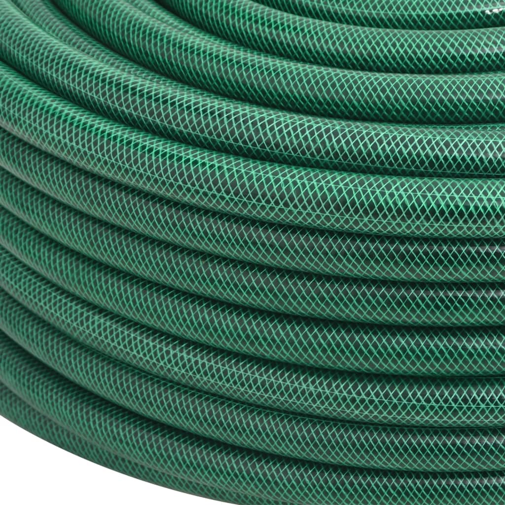 vidaXL Tuyau d'arrosage vert 1" 10 m PVC