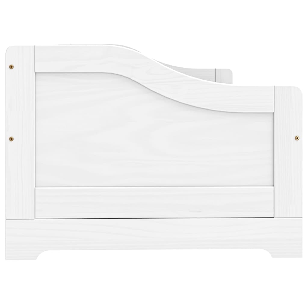 vidaXL Lit de jour avec 3 tiroirs IRUN blanc 90x200 cm bois pin massif