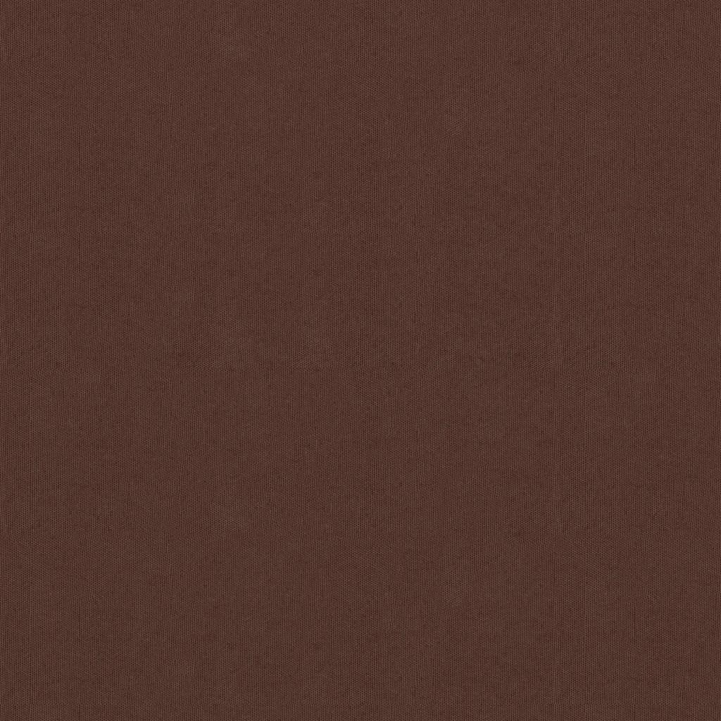 vidaXL Écran de balcon Marron 120x600 cm Tissu Oxford