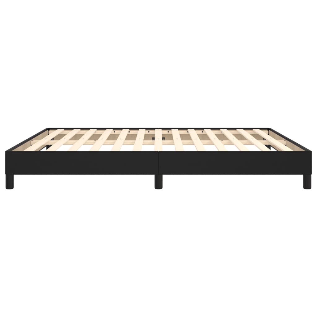 vidaXL Cadre de lit sans matelas noir 160x200 cm similicuir