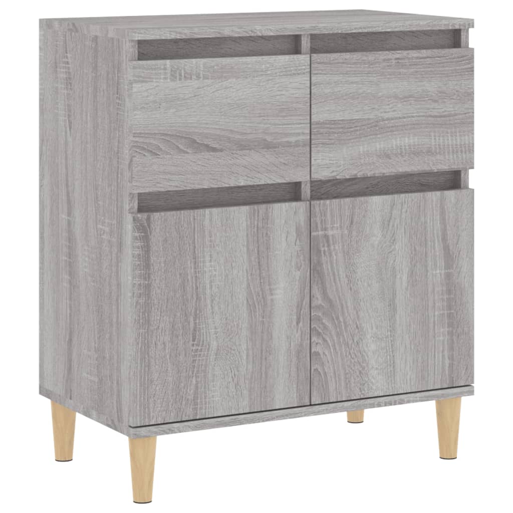 vidaXL Buffet Sonoma gris 60x35x70 cm Bois d'ingénierie